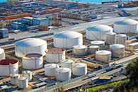 crude oil tanks