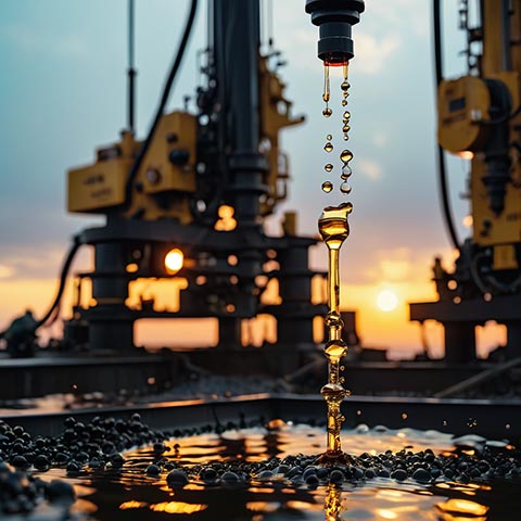 Crude Oil drilling process